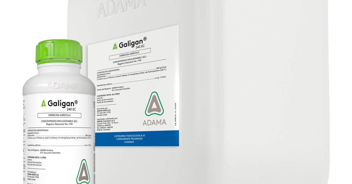 Herbicida Galigan 240 EC ADAMA Colombia